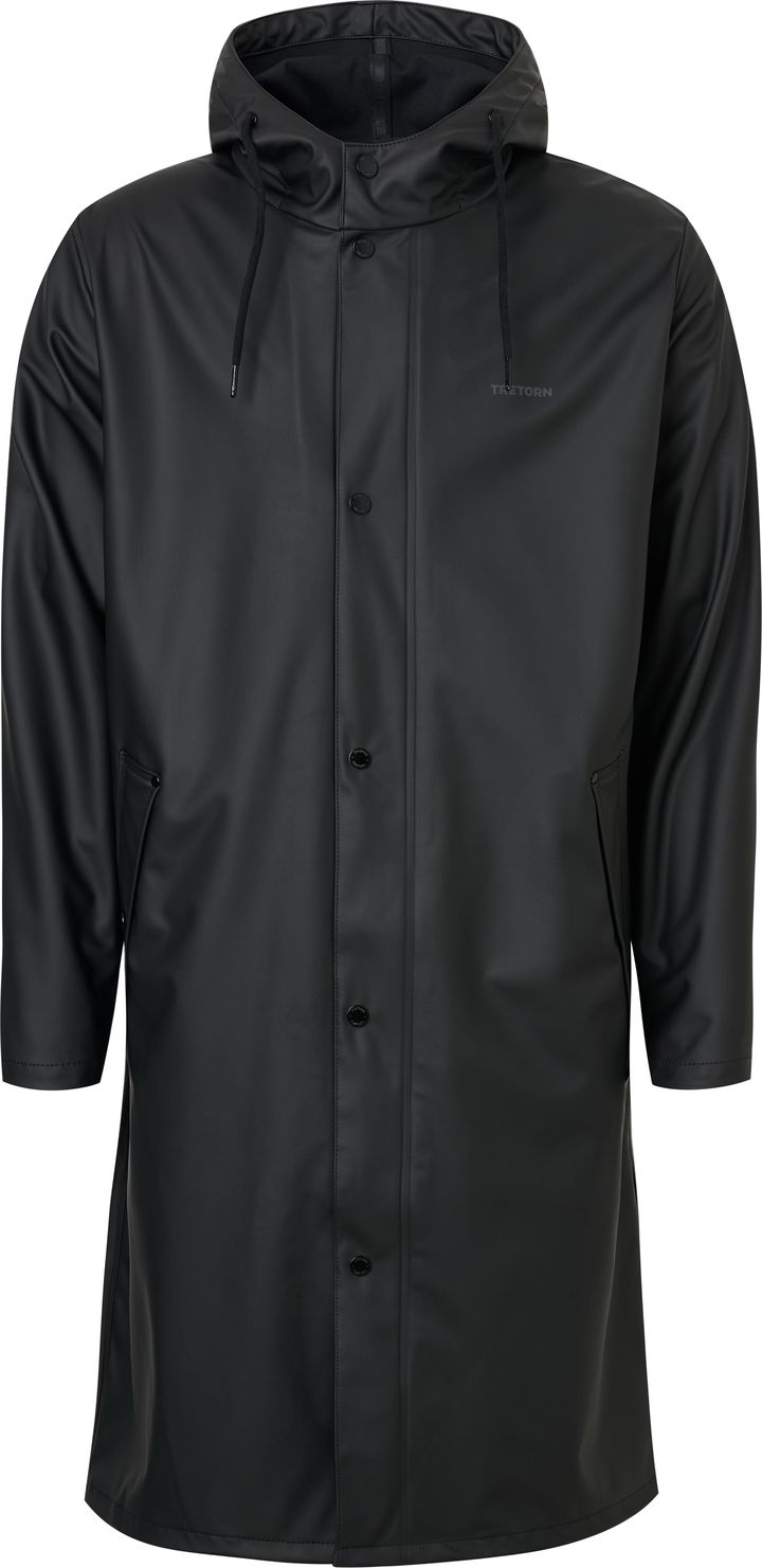 Tretorn Men's Wings Long Rain Jacket 050/jet Black Tretorn