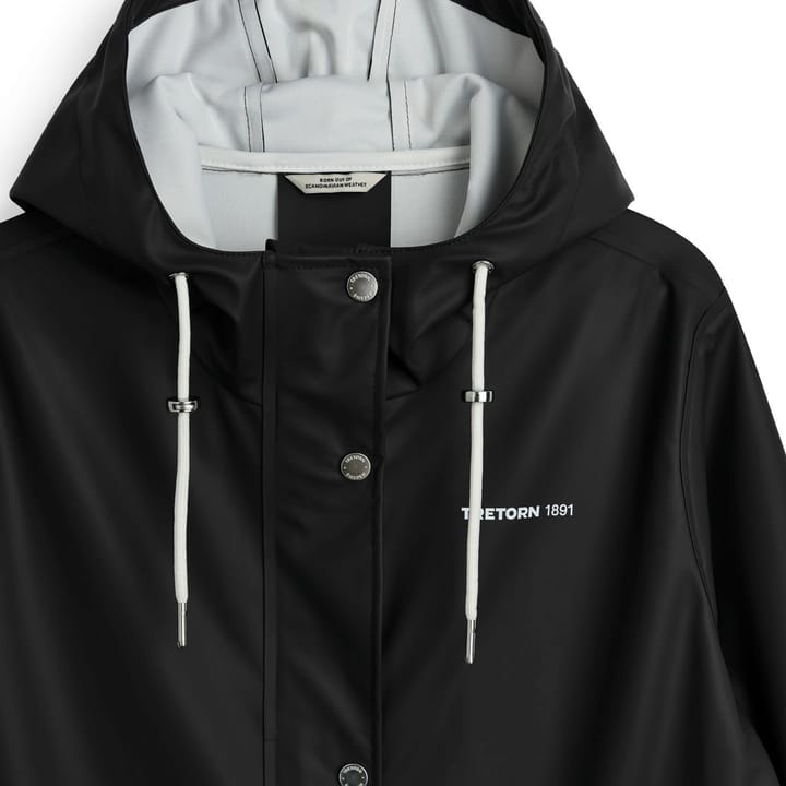 Tretorn Women's Wings A-Shape Rain Coat 059/black Tretorn