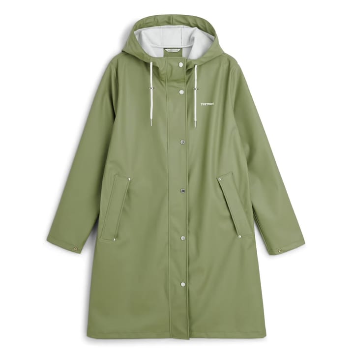 Tretorn Women's Wings A-Shape Rain Coat Oil Green Tretorn Tretorn Women's Wings A-Shape Rain Coat Oil Green Tretorn