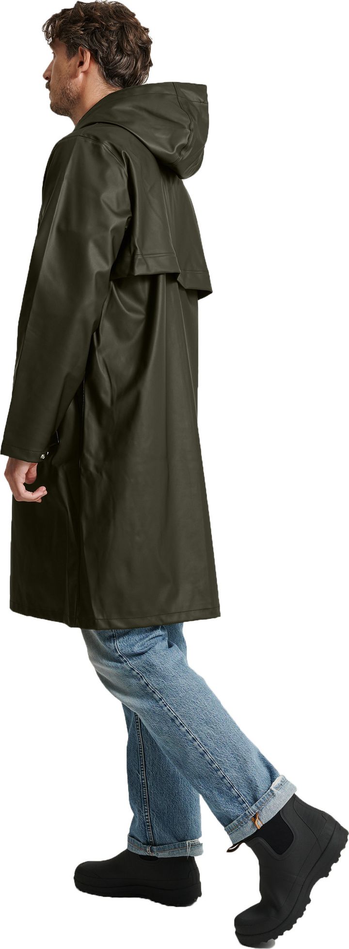 Tretorn Men's Wings Long Rain Jacket Beluga Tretorn
