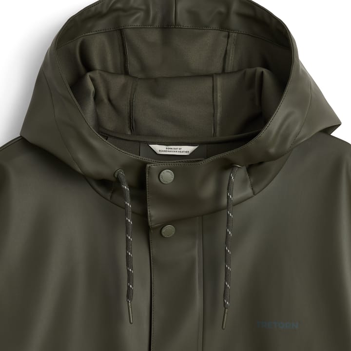 Tretorn Men's Wings Long Rain Jacket Beluga Tretorn