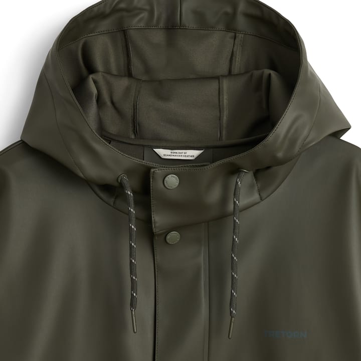 Tretorn Men's Wings Long Rain Jacket Beluga Tretorn