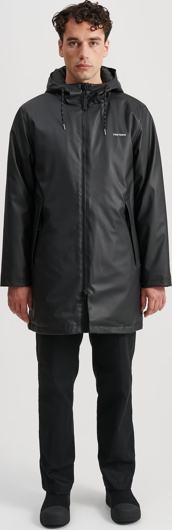 Tretorn Unisex Wings Padded Raincoat Black Tretorn