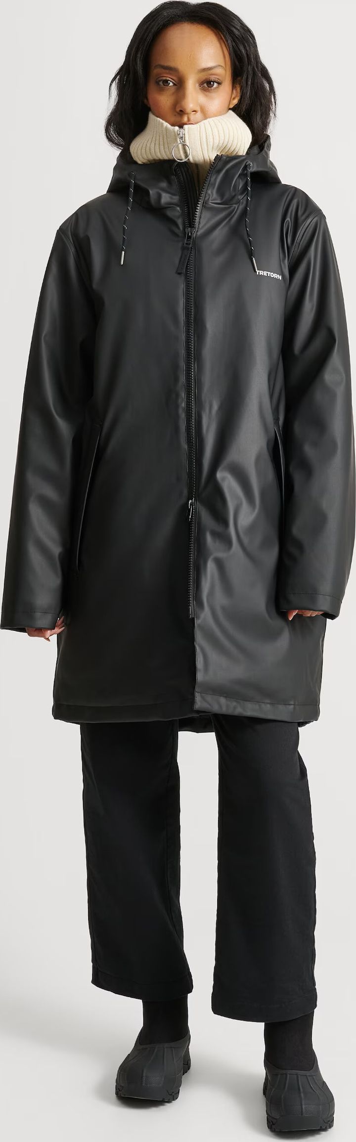 Tretorn Unisex Wings Padded Raincoat Black Tretorn
