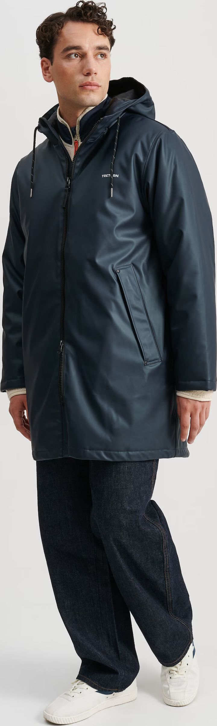 Tretorn Unisex Wings Padded Raincoat Navy Blaze Tretorn