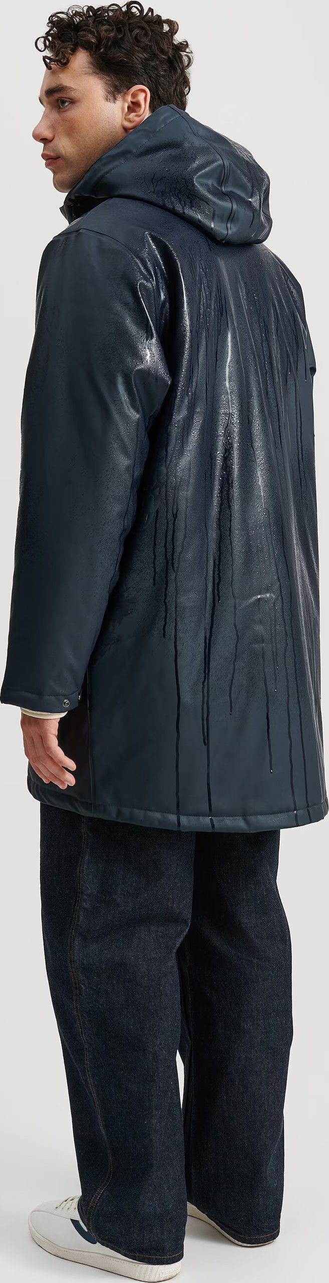 Tretorn Unisex Wings Padded Raincoat Navy Blaze Tretorn