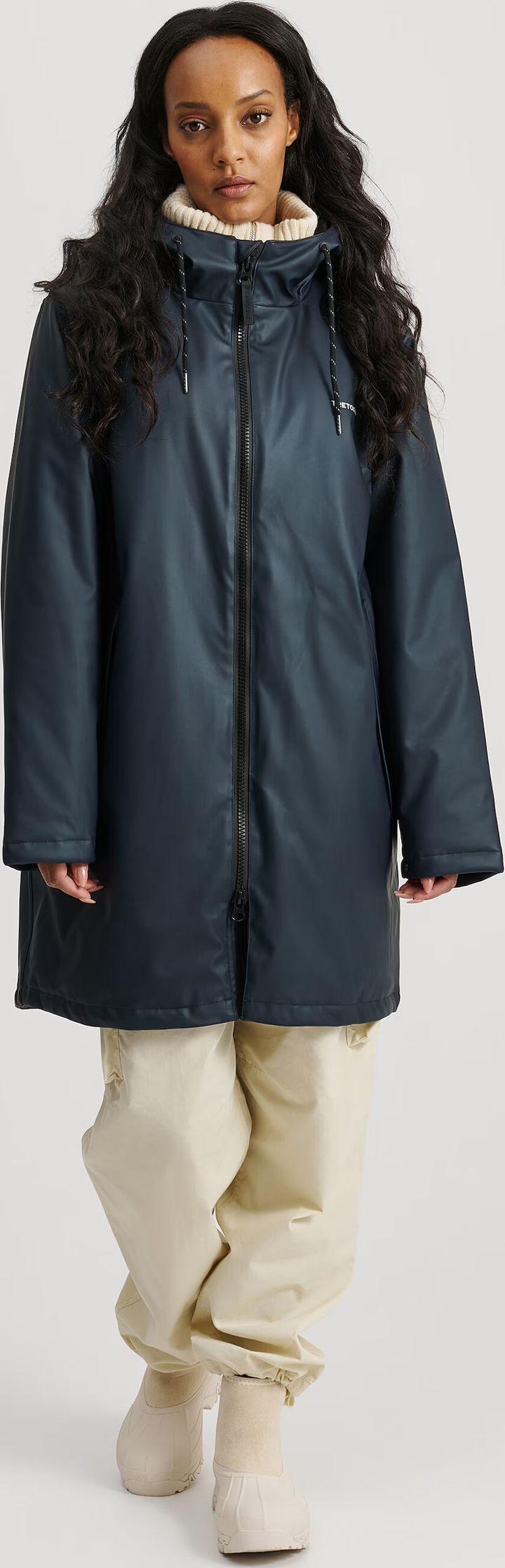 Tretorn Unisex Wings Padded Raincoat Navy Blaze Tretorn