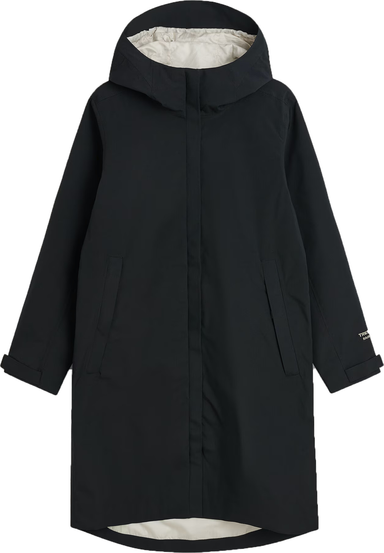Tretorn Women's Explorer Rain Parka Black Regnjackor XL