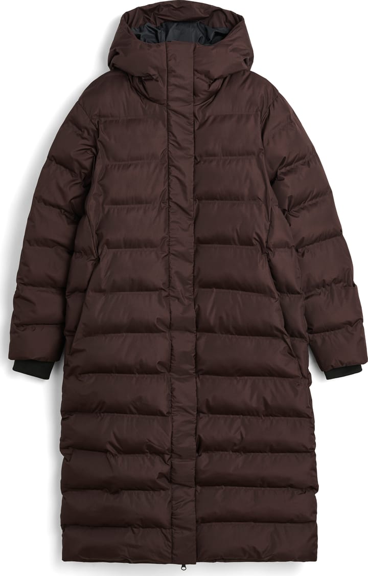 Tretorn Women's Hill Puffer Parka Dark Chocolate Tretorn