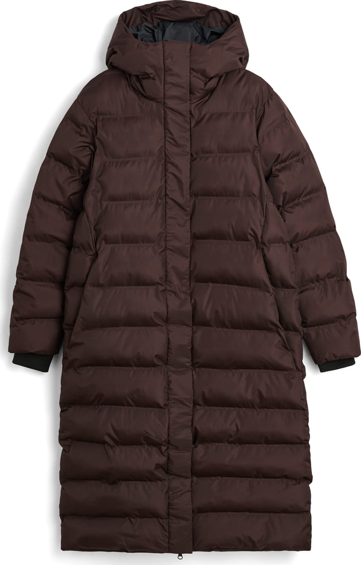 Tretorn Women's Hill Puffer Parka Dark Chocolate Tretorn