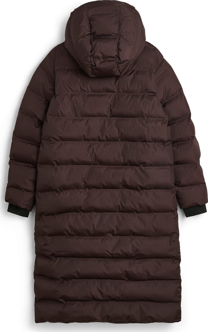 Tretorn Women's Hill Puffer Parka Dark Chocolate Tretorn
