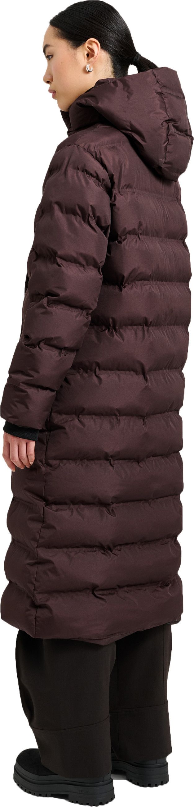 Tretorn Women's Hill Puffer Parka Dark Chocolate Tretorn