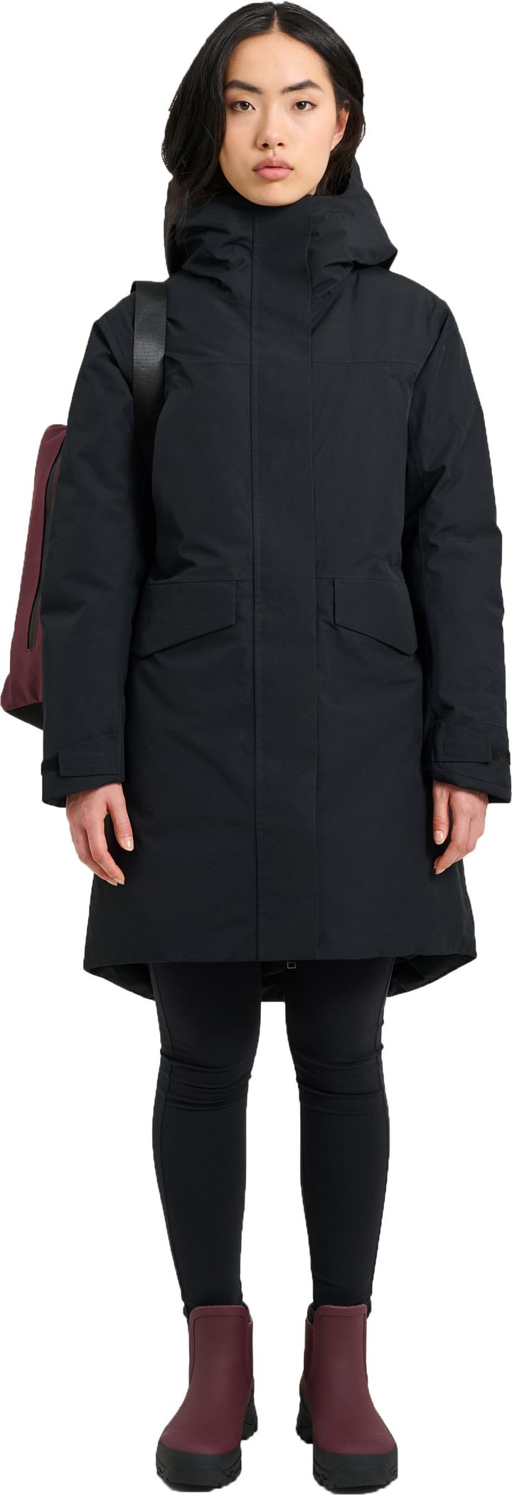 Tretorn Women's Haze Insulated Parka Black Tretorn