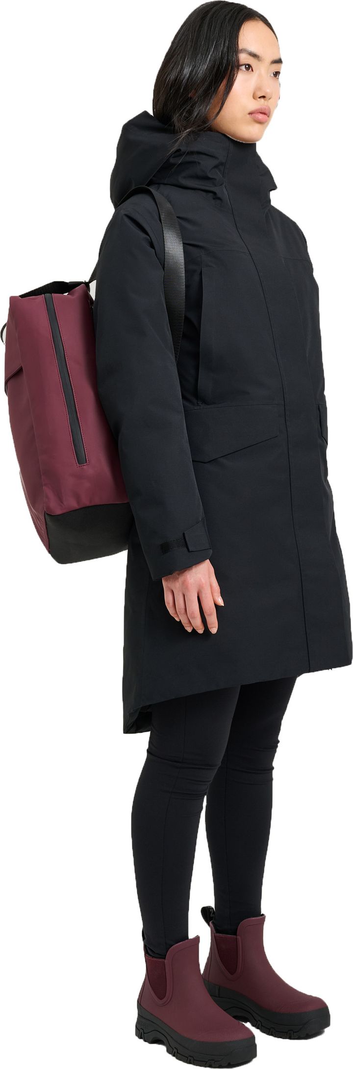 Tretorn Women's Haze Insulated Parka Black Tretorn