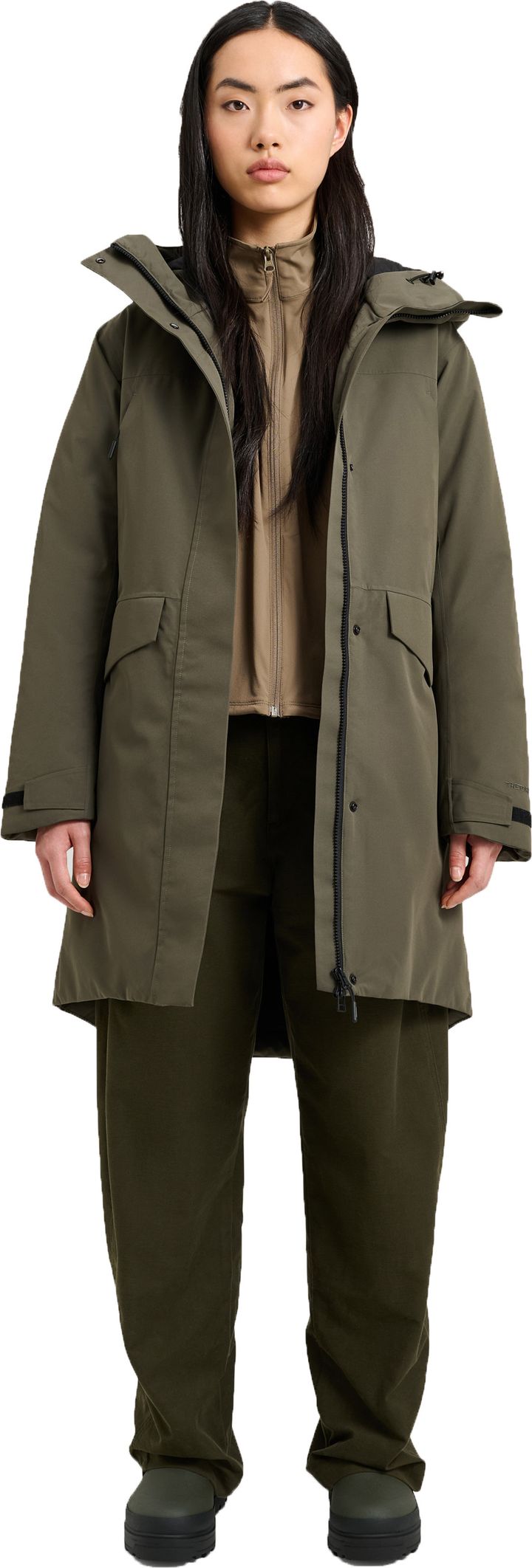 Tretorn Women's Haze Insulated Parka Beluga Tretorn