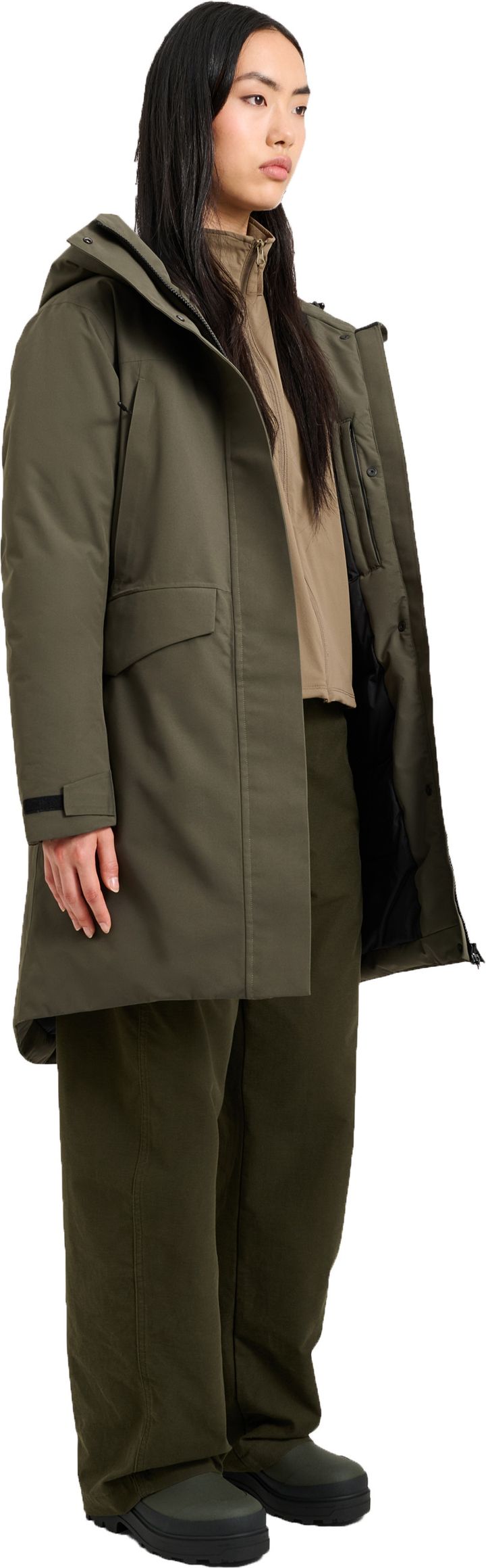 Tretorn Women's Haze Insulated Parka Beluga Tretorn