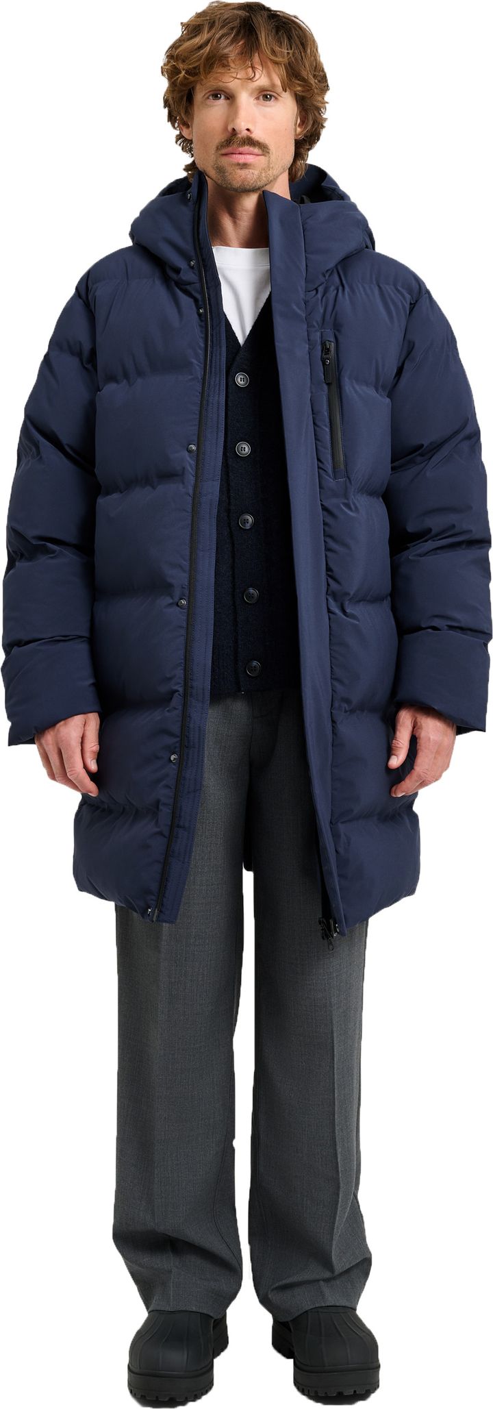 Tretorn Men's Brick Puffer Parka Deep Navy Tretorn