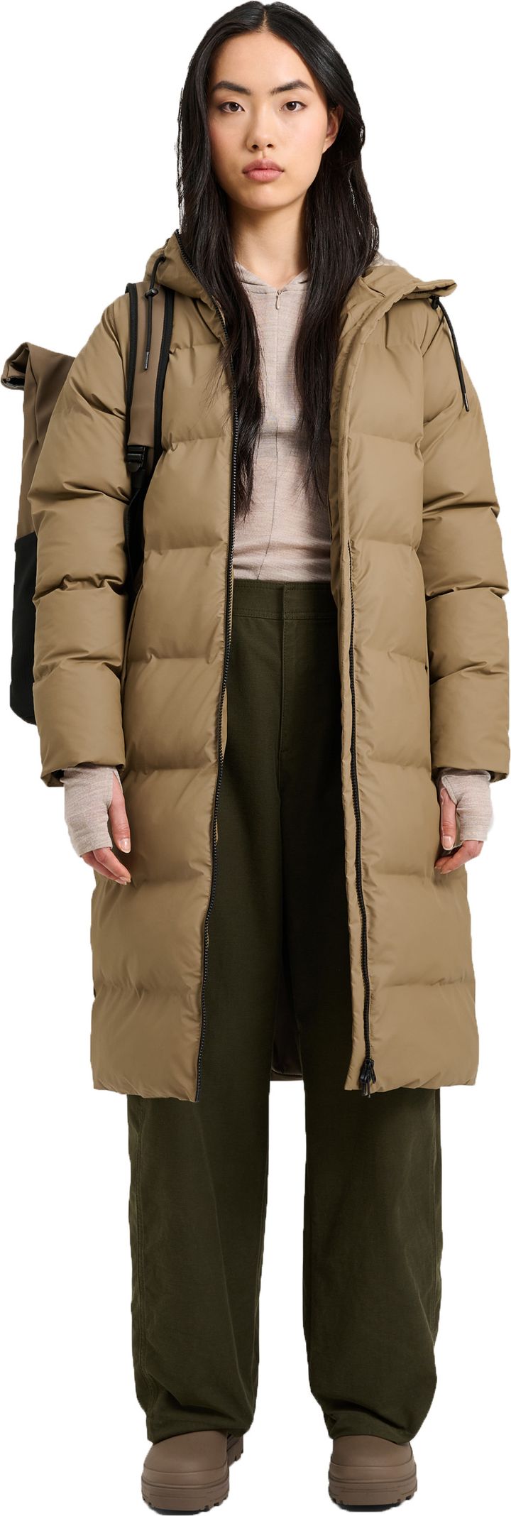 Tretorn Women's Ivy Puffer Coat Shitake Tretorn