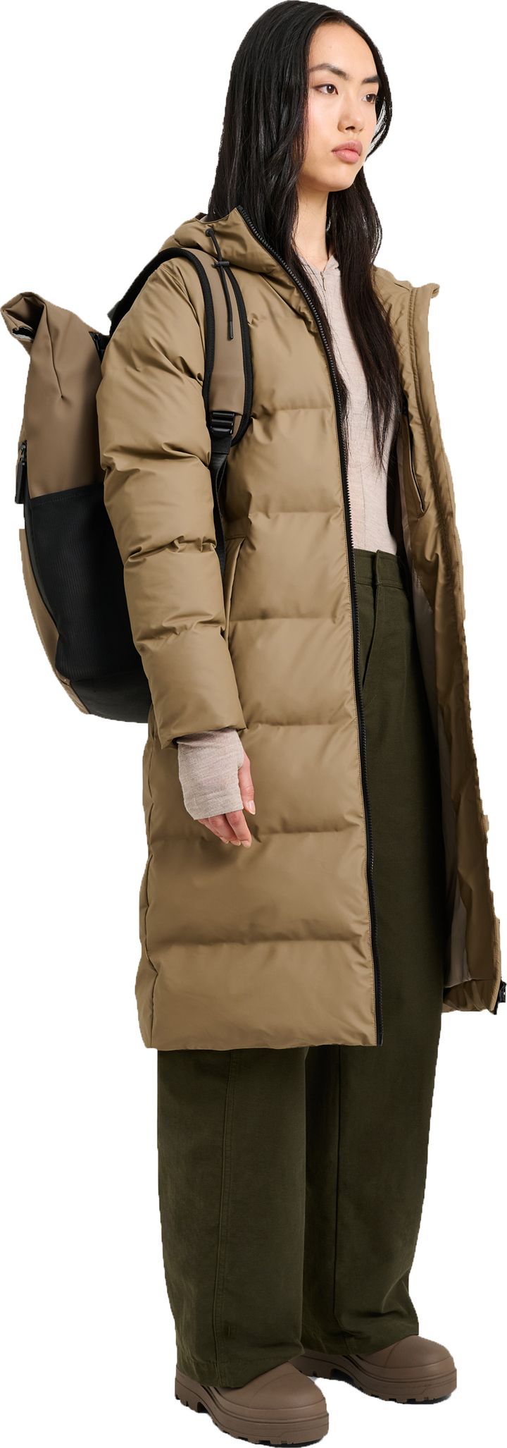 Tretorn Women's Ivy Puffer Coat Shitake Tretorn