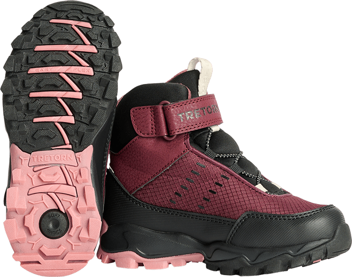 Tretorn Kids' Tero Mid Insulated Burgundy Tretorn