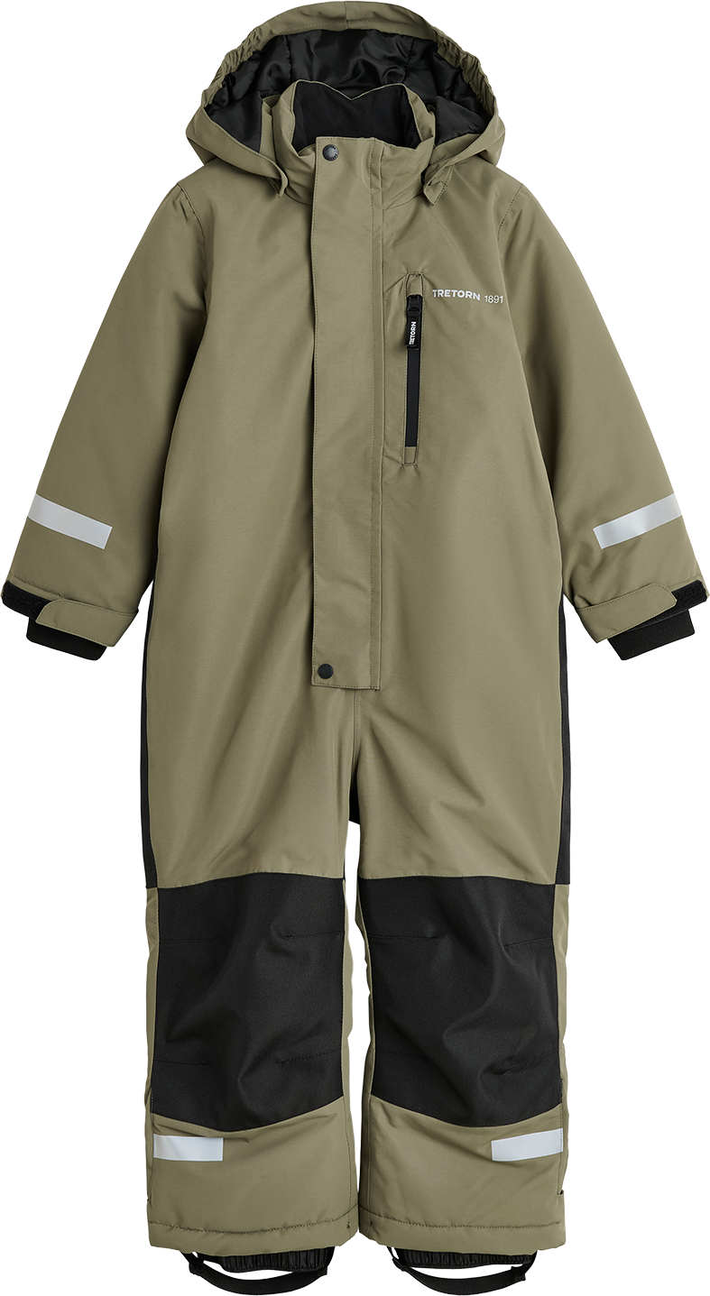 Tretorn Kids' Frost Insulated Shell Overall Smokey Olive