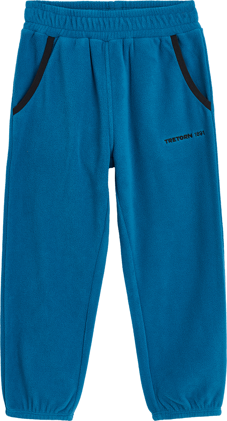 Tretorn Kids' North Micro Fleece Trousers Moroccan Blue