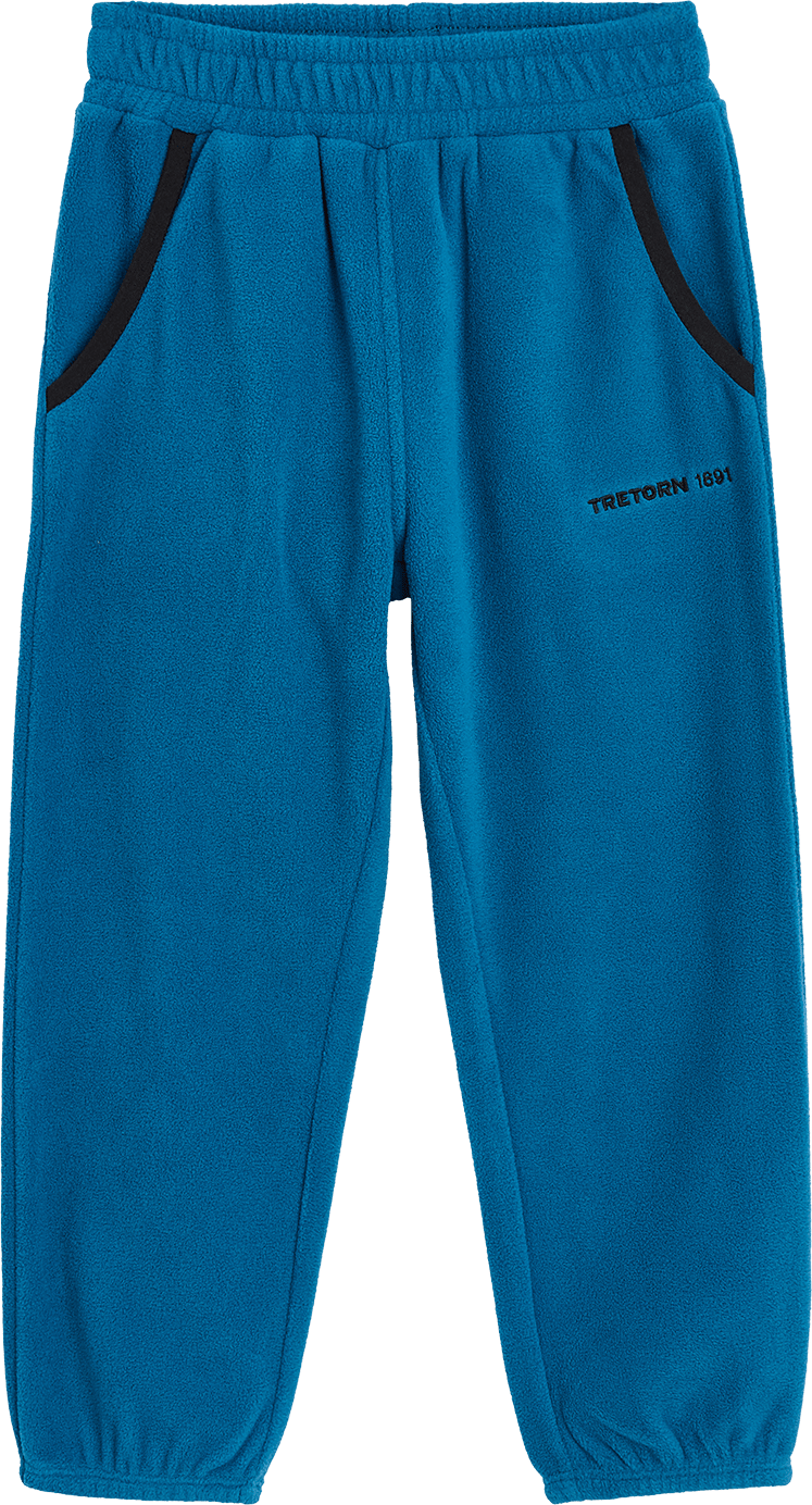 Tretorn Kids' North Micro Fleece Trousers Moroccan Blue