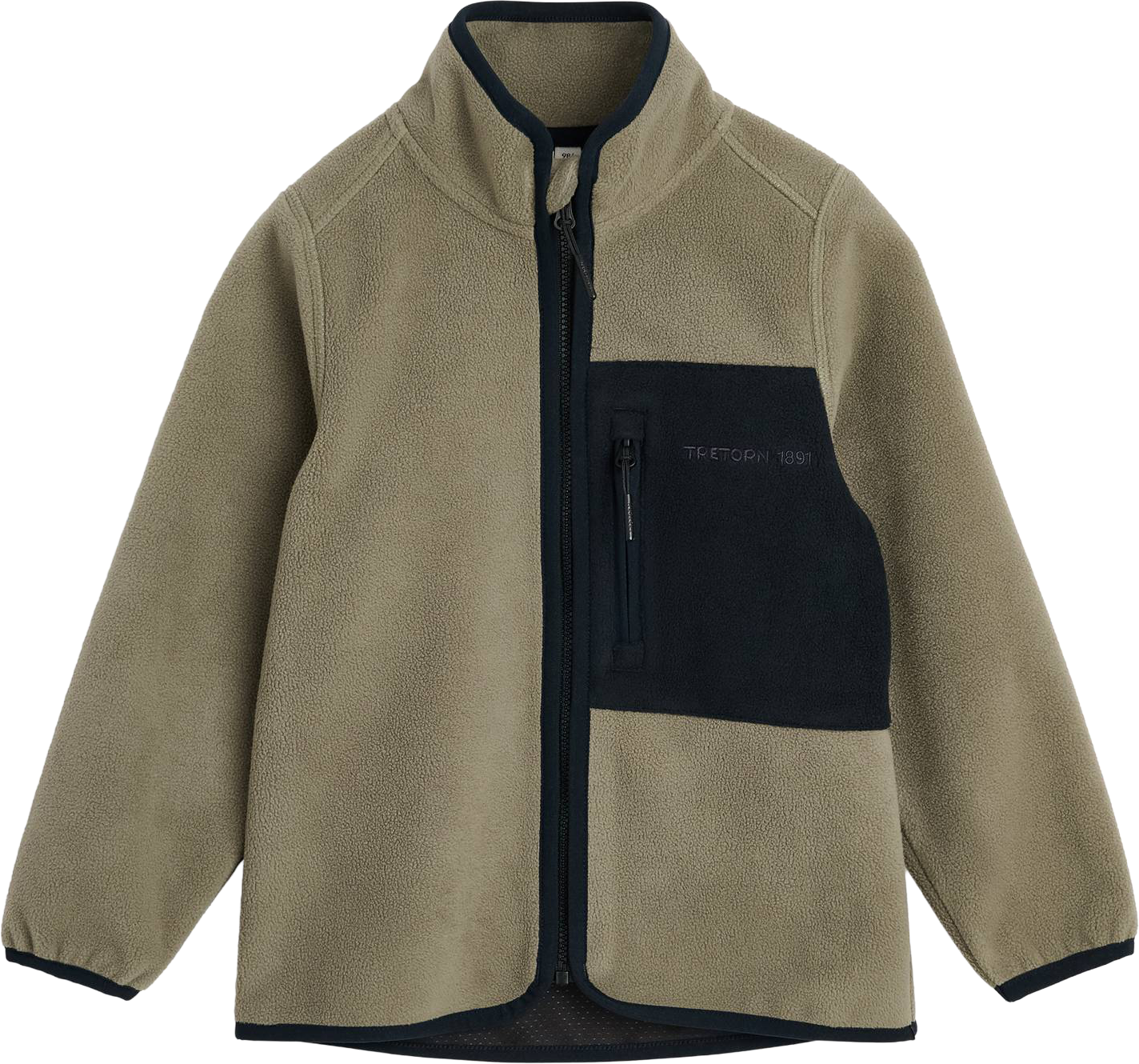Tretorn Kids' Scout Wind Fleece Jacket Smokey Olive