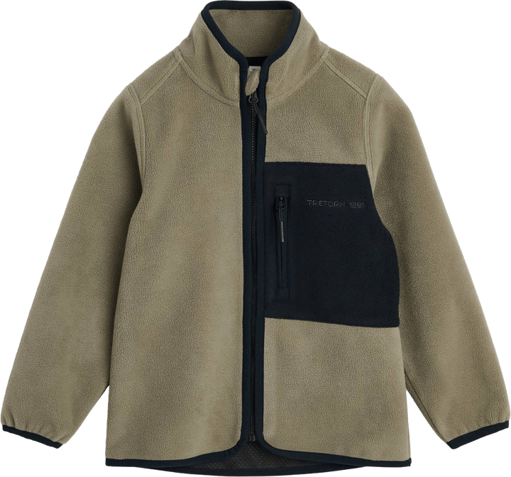 Tretorn Kids' Scout Wind Fleece Jacket Smokey Olive Tretorn