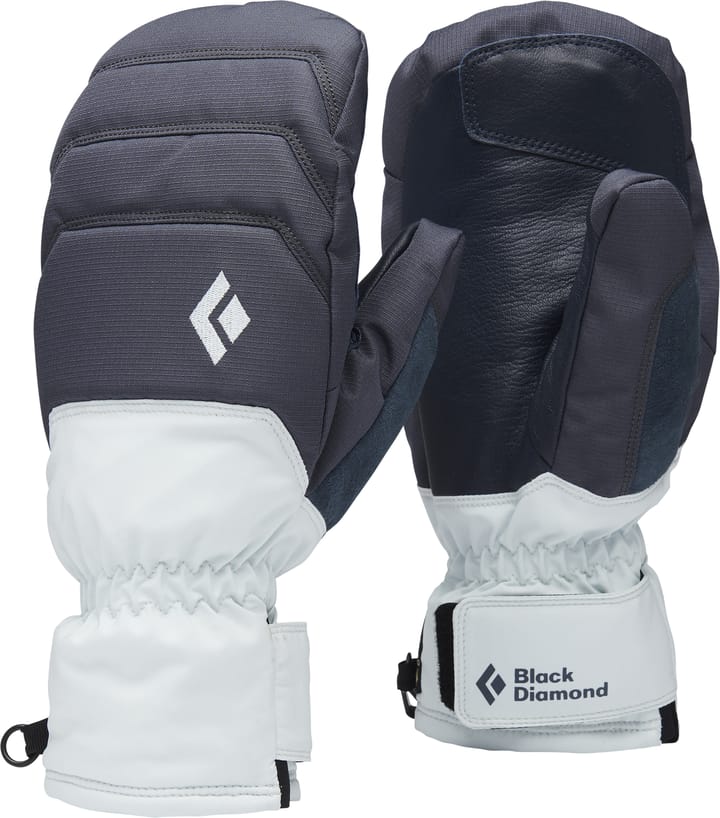 Black Diamond Women's Mission Mx Mitts Charcoal-Belay Blue Black Diamond