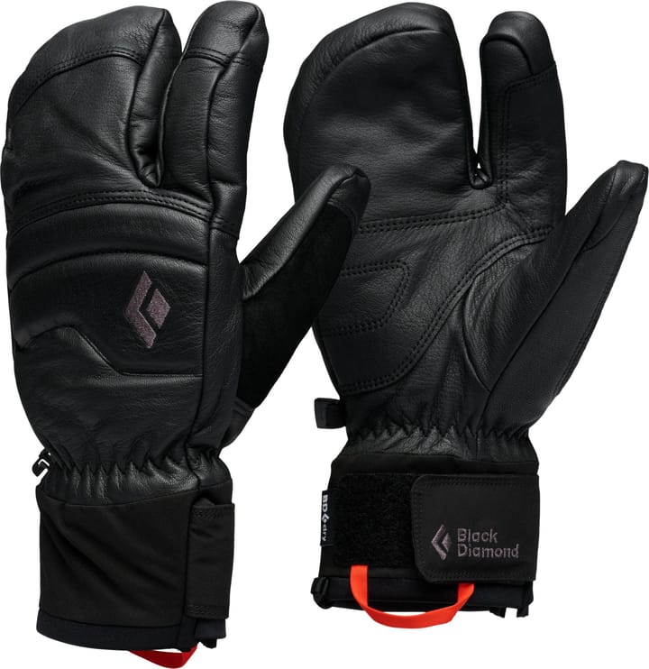Black Diamond Spark Finger Gloves Black Black Diamond