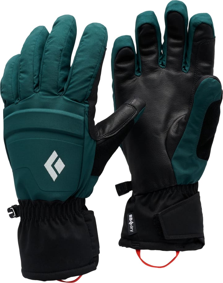 Black Diamond Women's Recon Lt Gloves Deep Woods-black Black Diamond