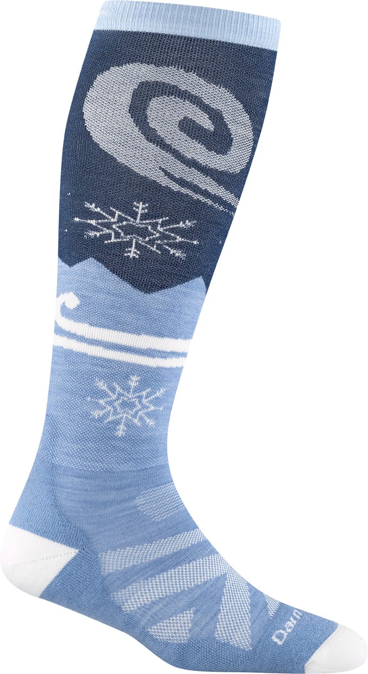 Darn Tough Women's Swirlwind Otc Lightweight With Cushion Midnight Darn Tough