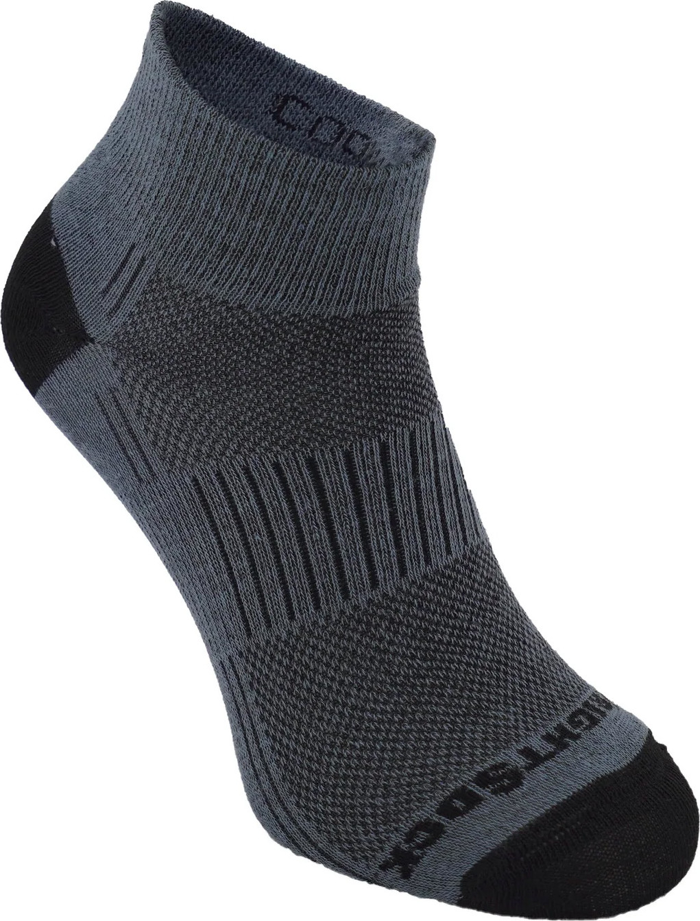 Wrightsock Coolmesh II Quater Anti Blister System Grey