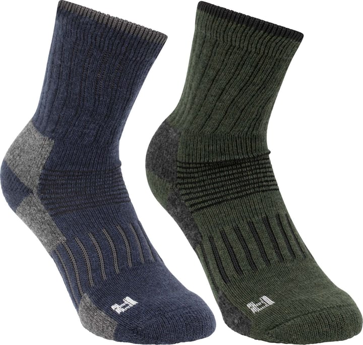 Trekking Merino Wool Sock 2-pack Gridarmor
