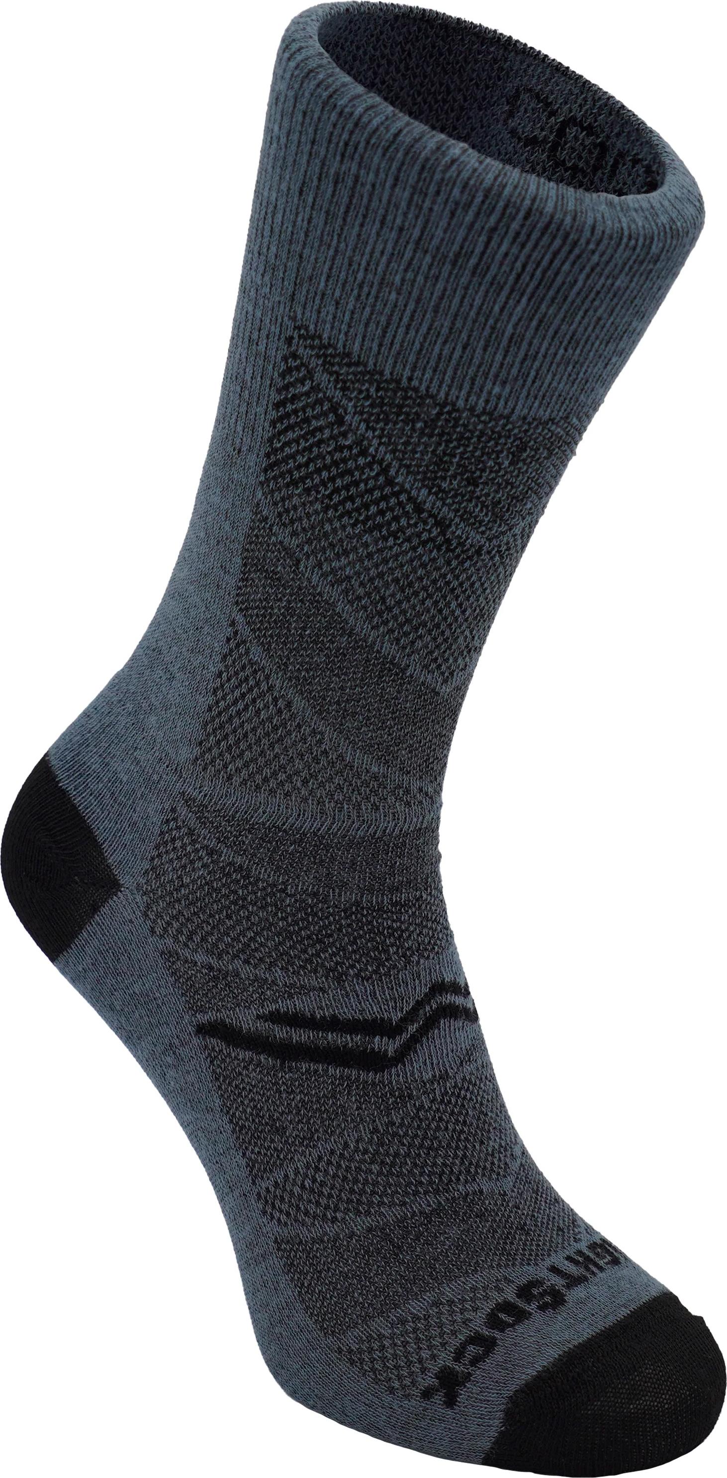 Wrightsock Coolmesh II Crew Anti Blister System Pebble Grey