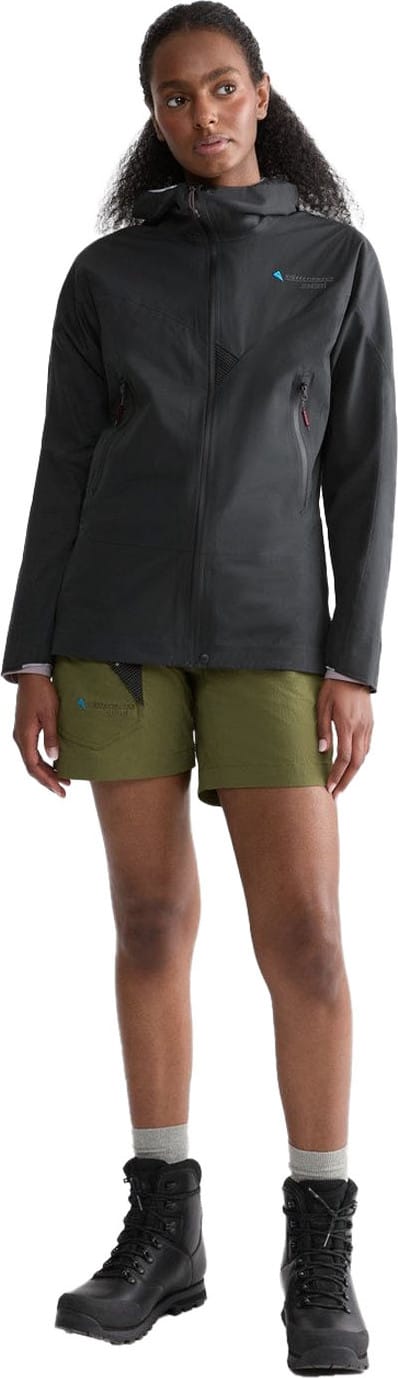 Klättermusen Women's Vingtor Hood Jacket Black Klättermusen