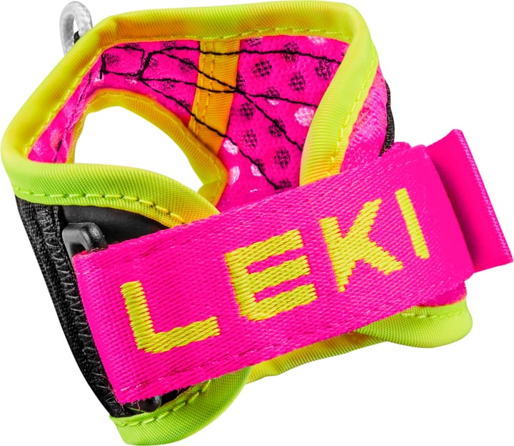 Leki Shark Frame Strap Mesh S-M-L Neonpink-neonyellow Leki