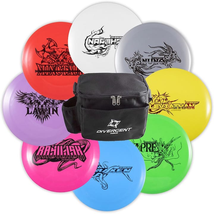 Infinite Discs Divergent Complete 8-Disc Set With Bag Assorted Colors Infinite Discs Infinite Discs Divergent Complete 8-Disc Set With Bag Assorted Colors Infinite Discs