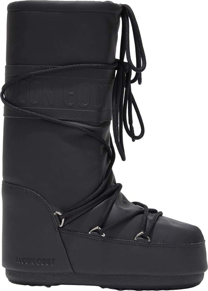 Moon Boot Unisex Icon Rubber Black Moon Boot