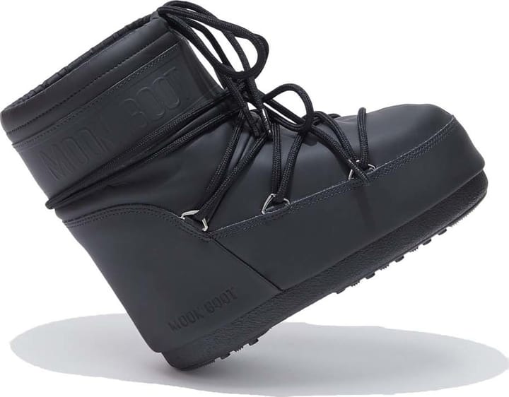 Moon Boot Unisex Icon Low Rubber Black Moon Boot