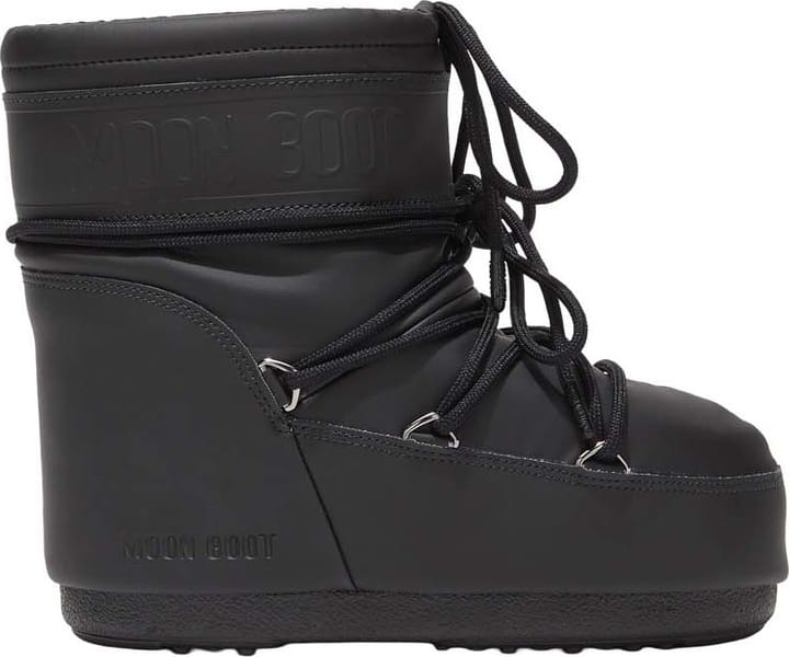 Moon Boot Unisex Icon Low Rubber Black Moon Boot