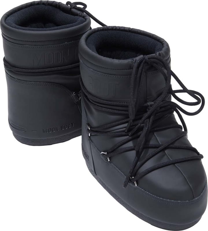 Moon Boot Unisex Icon Low Rubber Black Moon Boot