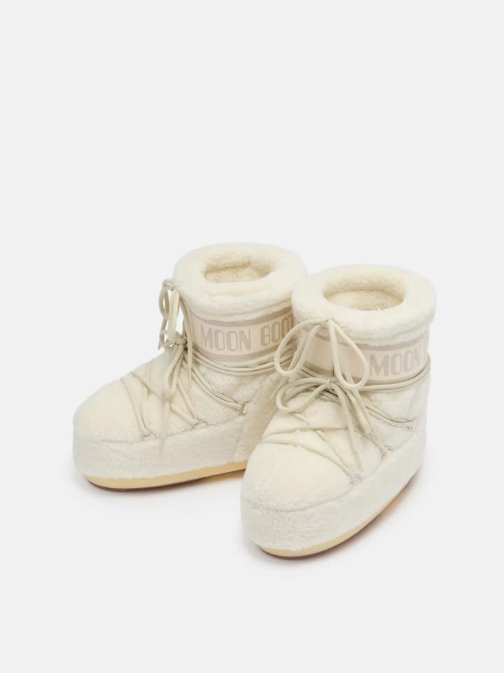 Moon Boot Icon Low Fleece Ice Moon Boot