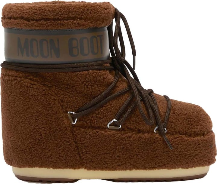 Moon Boot Icon Low Fleece Brown Moon Boot