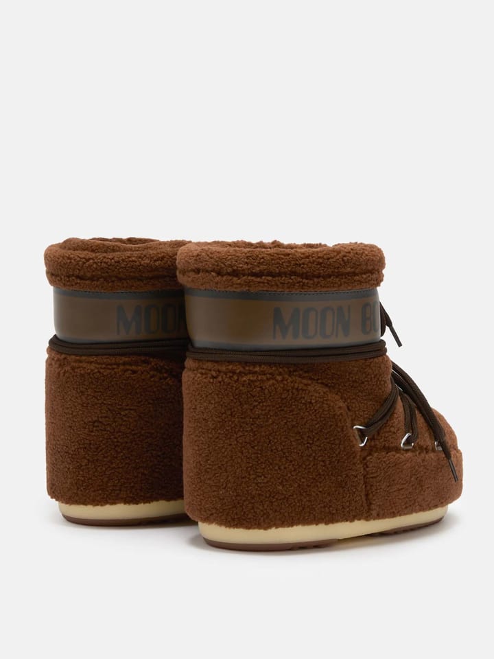 Moon Boot Icon Low Fleece Brown Moon Boot