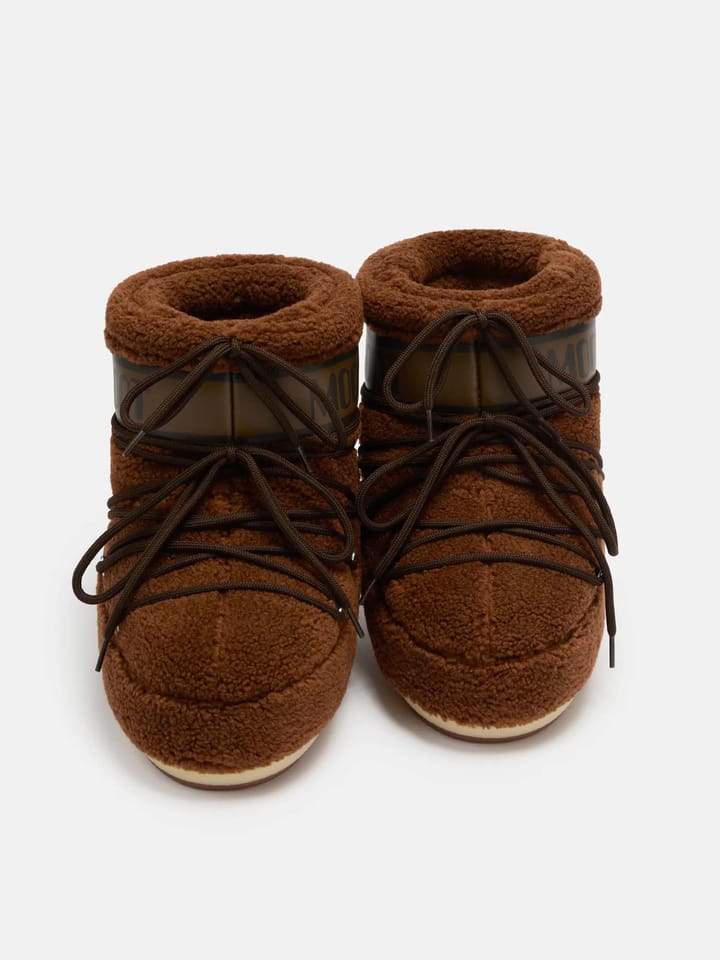 Moon Boot Icon Low Fleece Brown Moon Boot