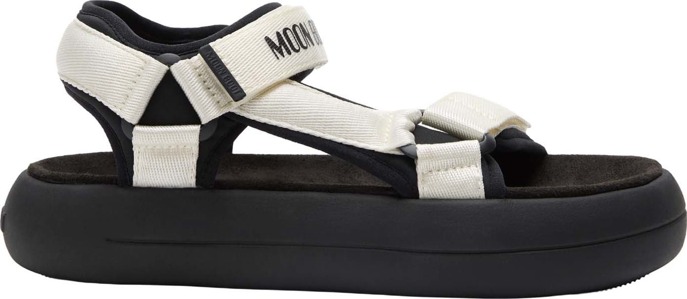 Moon Boot Unisex Super Sandal Black/white