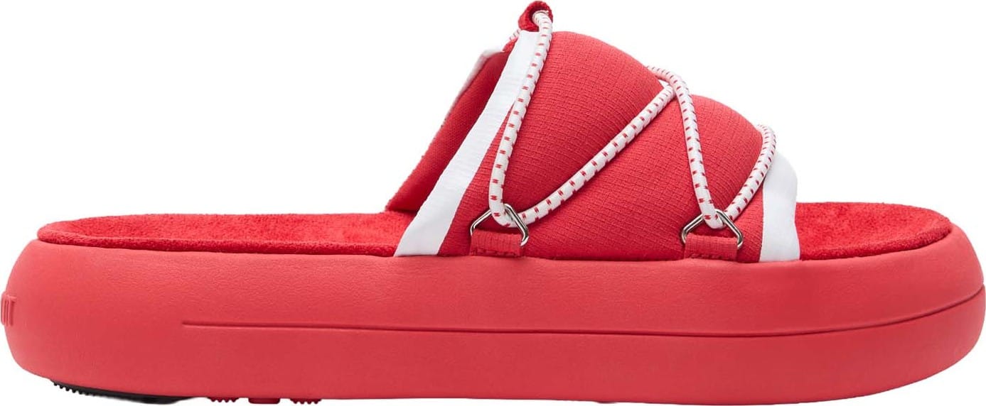 Moon Boot Unisex Icon Slide Moon Red