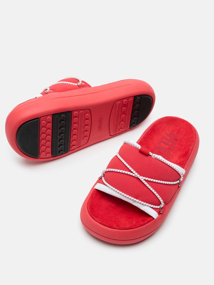 Moon Boot Unisex Icon Slide Moon Red Moon Boot